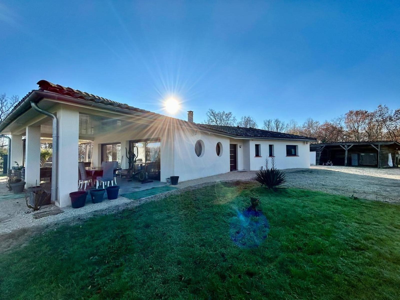Maison Moderne Au Calme Avec Billard, Jacuzzi, Bain A Remous, Piscine, Babyfoot Labastide-du-Temple Exteriör bild