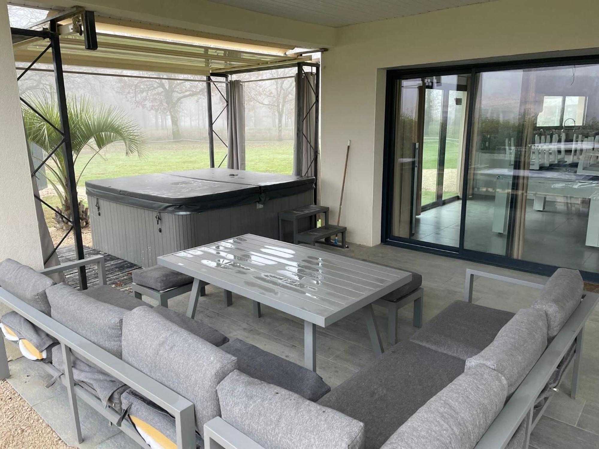 Maison Moderne Au Calme Avec Billard, Jacuzzi, Bain A Remous, Piscine, Babyfoot Labastide-du-Temple Exteriör bild
