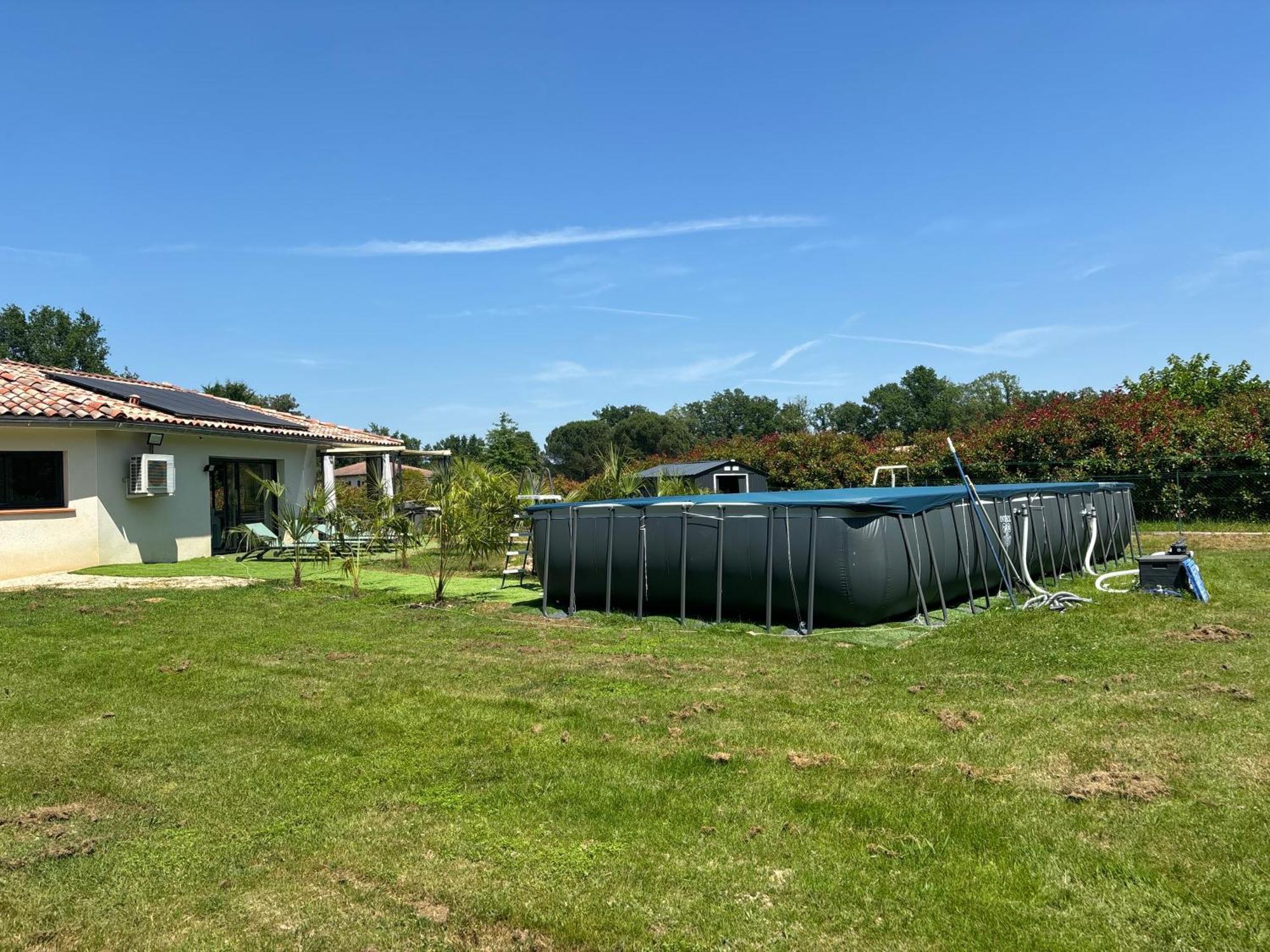 Maison Moderne Au Calme Avec Billard, Jacuzzi, Bain A Remous, Piscine, Babyfoot Labastide-du-Temple Exteriör bild